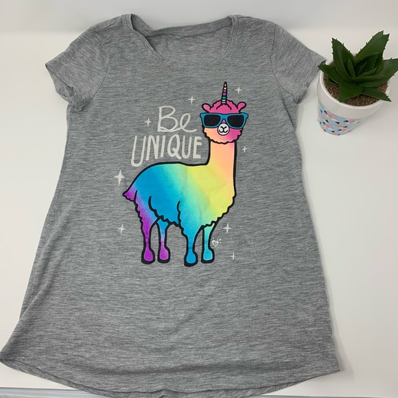 Justice Other - Unicorn Alpaca/Llama Tee